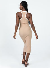Raimond Midi Dress Beige